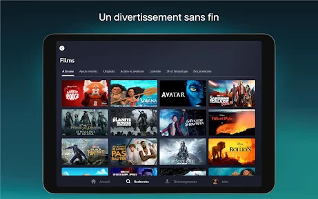 Disney+ screenshot
