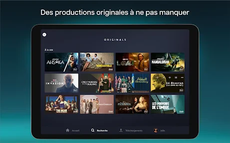 Disney+ screenshot