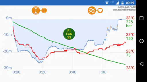 DiveMate (Carnet de Plongée) screenshot