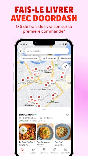 DoorDash - Livraison de repas screenshot