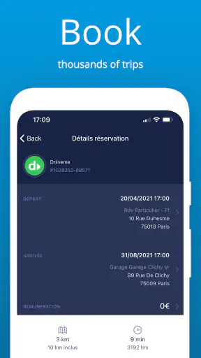 DriiveMe screenshot