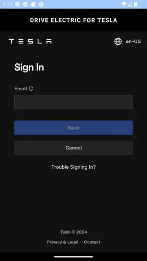 DRIVE Electric for Tesla screenshot