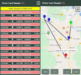 Driver Card Reader PRO screenshot