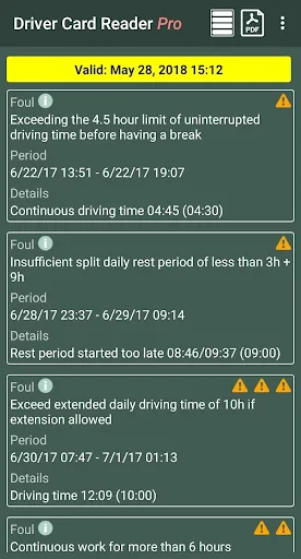 Driver Card Reader PRO screenshot