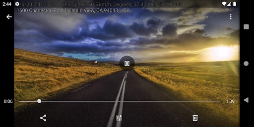 Droid Dashcam DVR screenshot