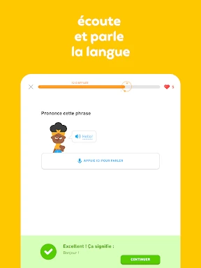 Duolingo : Cours de Langue screenshot