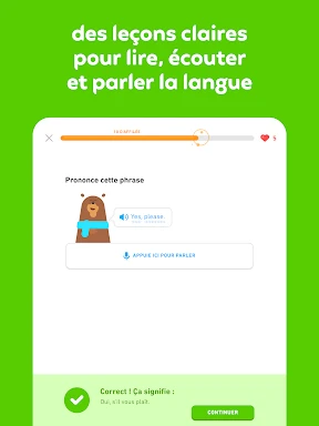 Duolingo : Cours de Langue screenshot