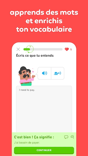 Duolingo : Cours de Langue screenshot