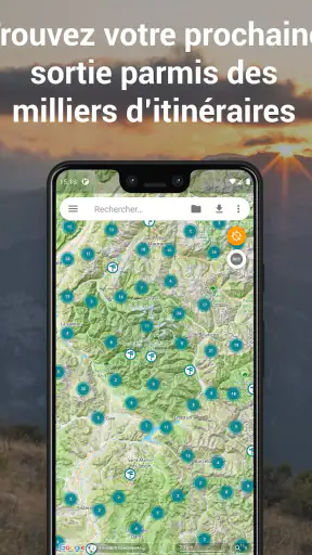 E-walk - GPS de randonnée screenshot