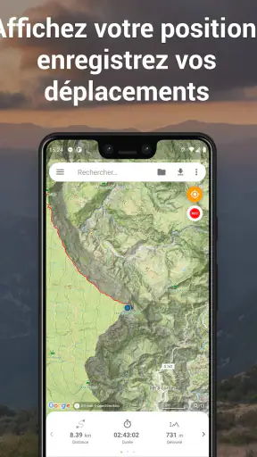 E-walk - GPS de randonnée screenshot