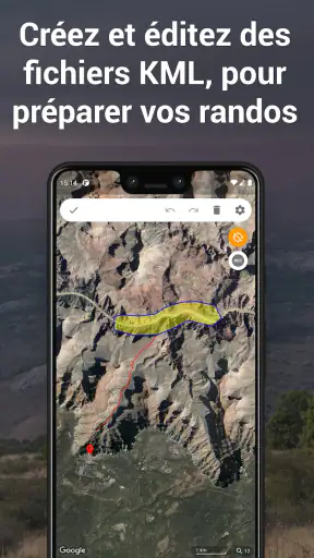 E-walk - GPS de randonnée screenshot