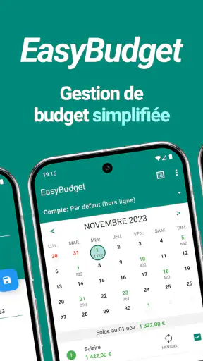 EasyBudget - Budget personnel screenshot