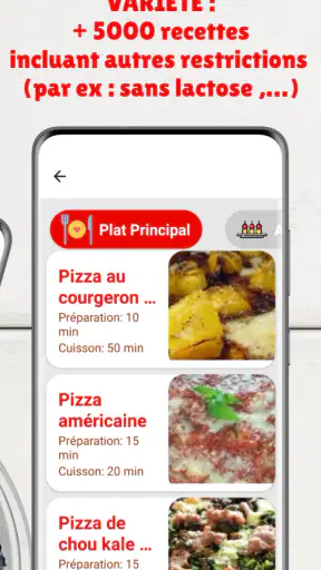 Eatzee: recettes sans gluten ! screenshot
