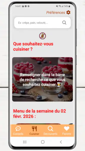 Eatzee: recettes sans gluten ! screenshot