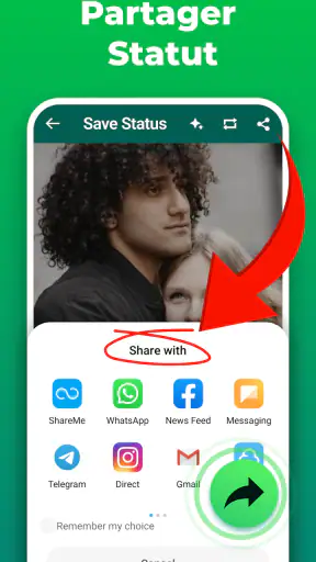 Économiseur de statut screenshot