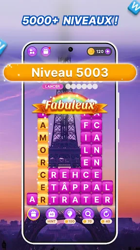 Écraser des mots: Mots Mêlés screenshot
