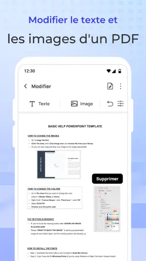 Éditeur PDF et Scanner screenshot