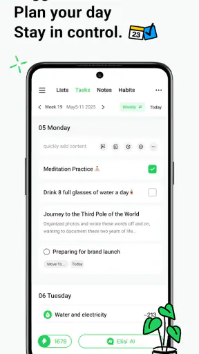 Elisi: AI Smart Task Planner screenshot
