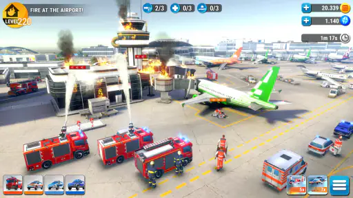 EMERGENCY HQ: jeu de pompier screenshot
