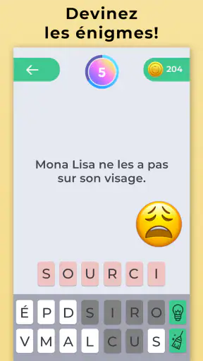Énigme: Devinette avec Réponse screenshot