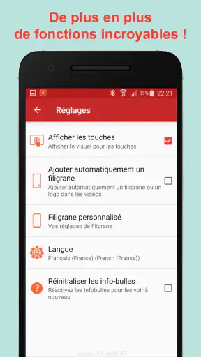 Enregistreur d’écran - REC screenshot