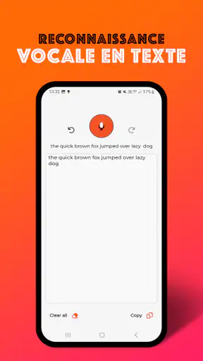Enregistreur vocal screenshot