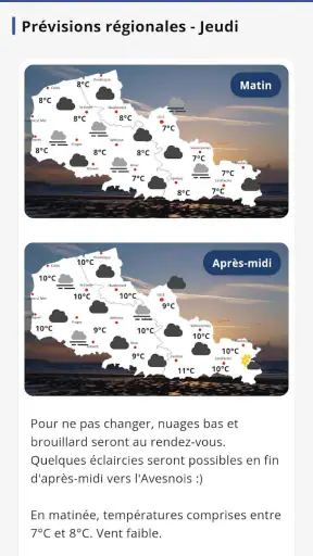 Eole, la météo de chez vous ! screenshot