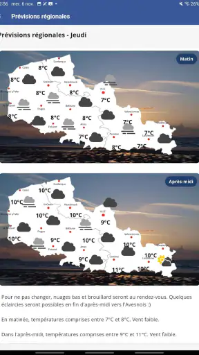 Eole, la météo de chez vous ! screenshot
