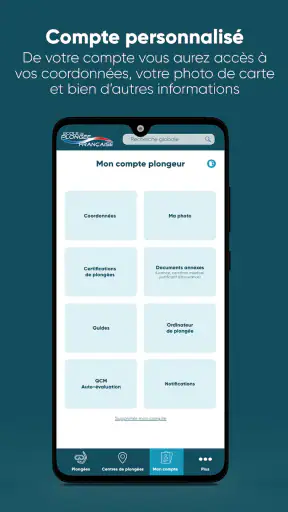 EPF - Ecole Plongée Française screenshot