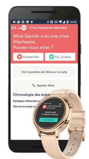 Epilepsie Alerte - My Medic Wa screenshot