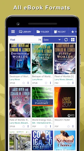 EPUB Read pour tous les livres screenshot