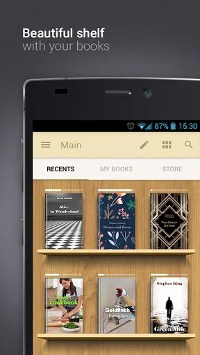 eReader Prestigio: Lecteur screenshot