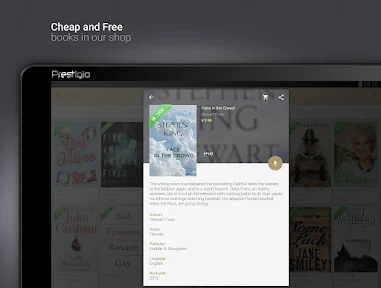 eReader Prestigio: Lecteur screenshot