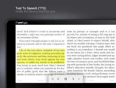 eReader Prestigio: Lecteur screenshot