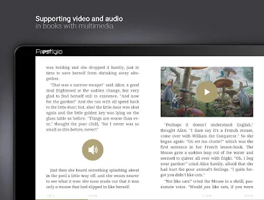 eReader Prestigio: Lecteur screenshot