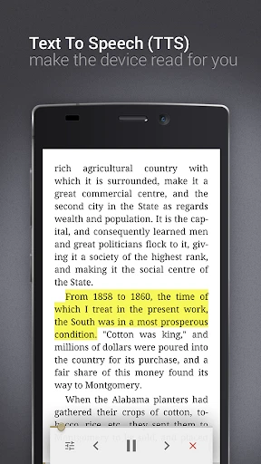 eReader Prestigio: Lecteur screenshot