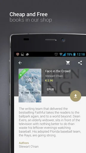 eReader Prestigio: Lecteur screenshot