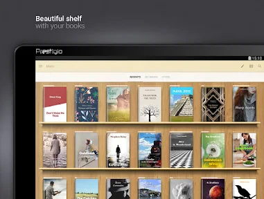 eReader Prestigio: Lecteur screenshot