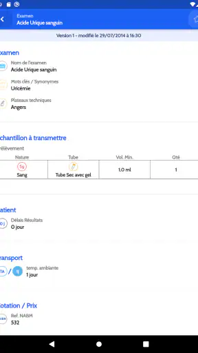 Eurofins BioMed Lab screenshot