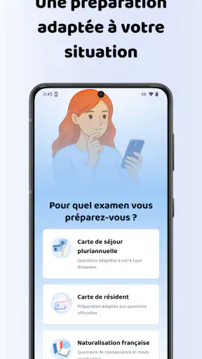 Examen Civique 2026 screenshot