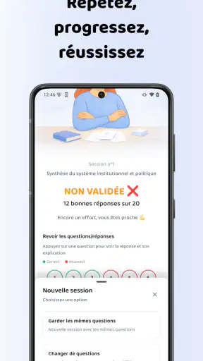 Examen Civique 2026 screenshot