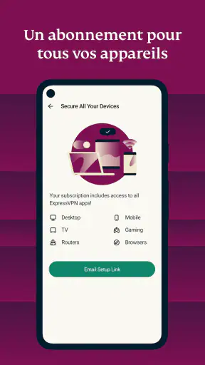 ExpressVPN Sûr, Rapide & Privé screenshot