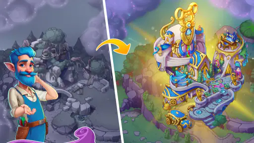 Fable Town: Merge & Fusion screenshot