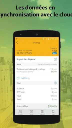Facture & Devis screenshot