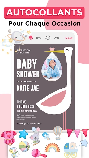 Faire la Carte d'Invitation screenshot