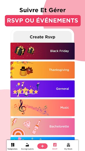 Faire la Carte d'Invitation screenshot