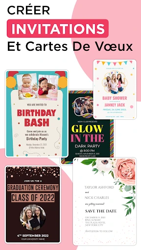 Faire la Carte d'Invitation screenshot