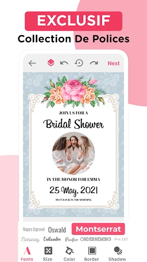 Faire la Carte d'Invitation screenshot