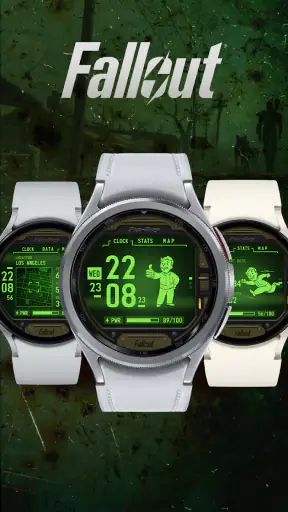 Fallout Pip-Boy Watch Face screenshot
