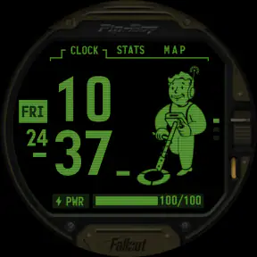 Fallout Pip-Boy Watch Face screenshot